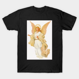Angel on White T-Shirt
